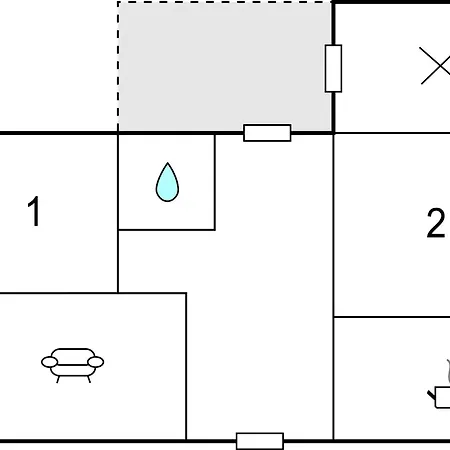 2 Bedroom In